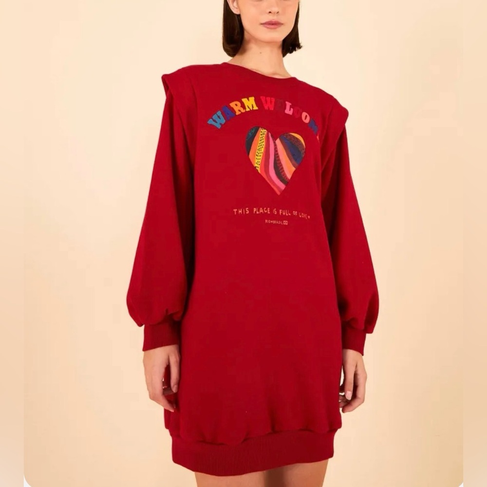Farm Rio Warm Welcome Mini Dress